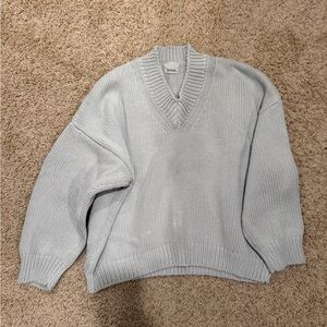 Babaa Light Gray Women's Sweater